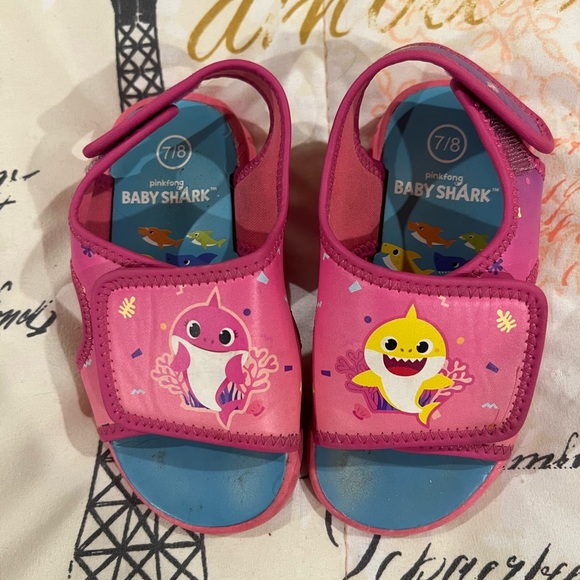 Baby Shark Sandals - Picture 1 of 2